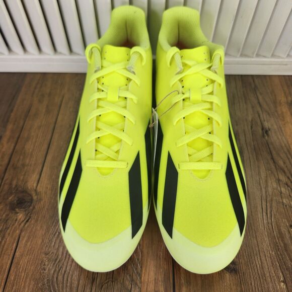 Adidas X Crazyfast Club FxG IG0618 Mens Size 9.5 Yellow Athletic Soccer Cleats main image 7